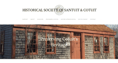 Desktop Screenshot of cotuithistoricalsociety.org